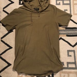 Pacsun short sleeve sweatshirt